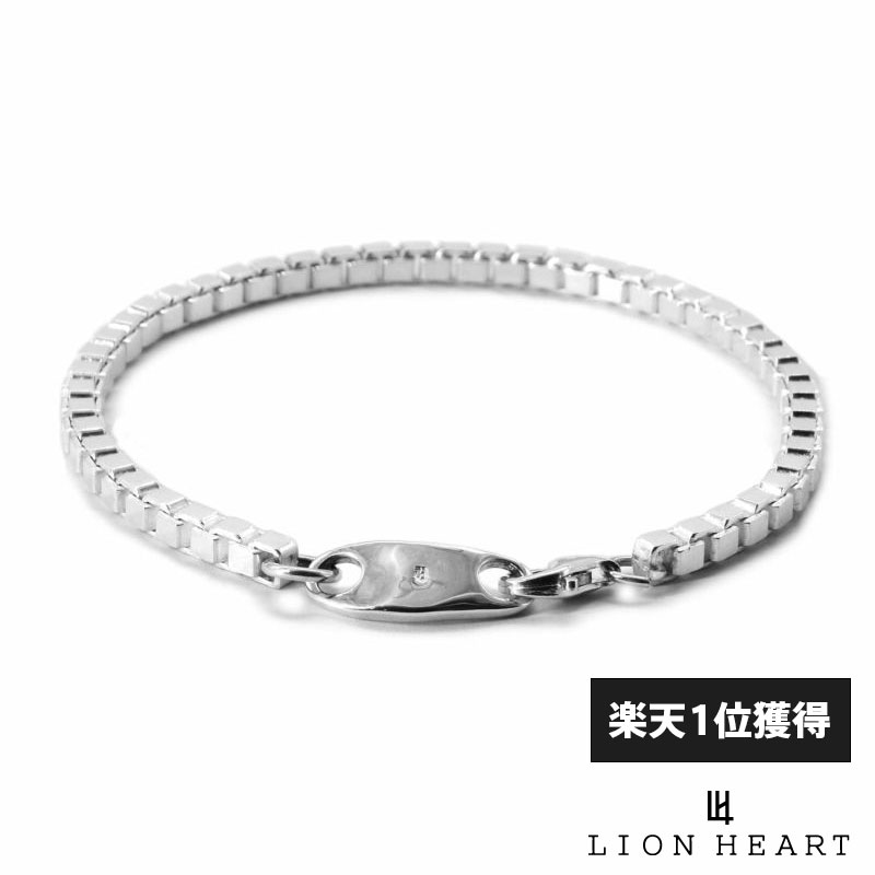 もうすぐ終了！クーポンで10％OFF 10日1：59まで ライオンハート era ブレスレット ベネチアンチェーン シルバー925 チェーン チェーンブレスレット ベネチアン メンズ ブランド 20,020円