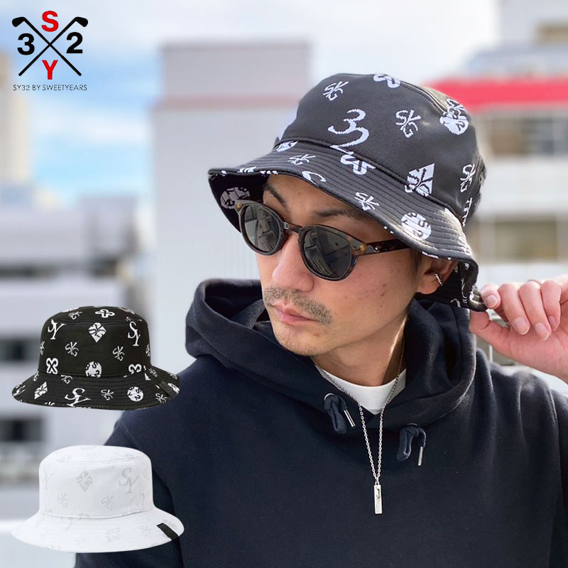 楽天市場】SY32 by SWEET YEARS ロゴテープ バケットハット バケハ