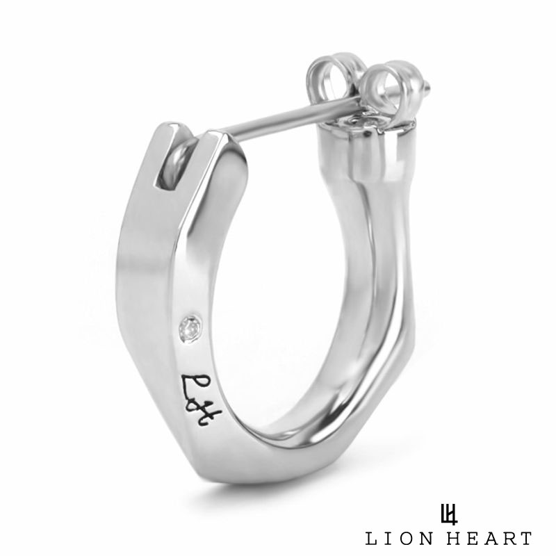 楽天市場】ライオンハート クロッシングピアス フラグメント フープ
