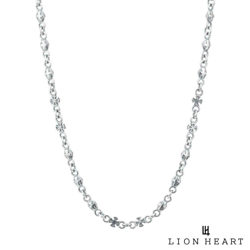 クーポンで10％OFF 10日23：59まで ライオンハート ハウル コマンダー チェーンネックレス 50cm シルバー925 チェーン ネックレス メンズ ブランド