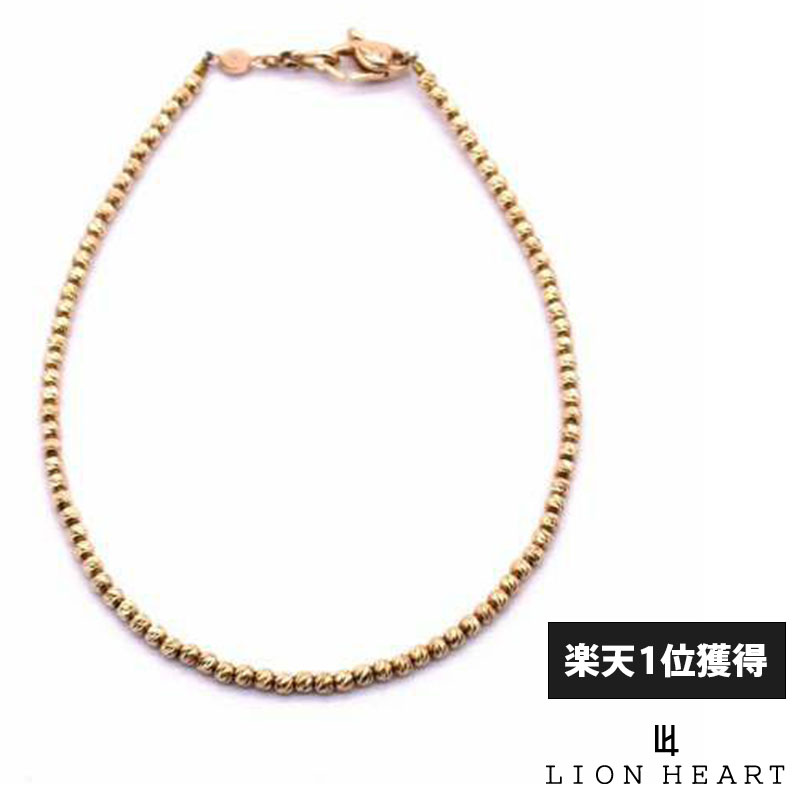 配送員設置送料無料 楽天市場 ライオンハート Lion Heart ハニーカットボールブレスレットyg Mサイズ K10ゴールド イエローゴールド メンズ ブランド Wayng 激安の Blog Jotajota Net Br