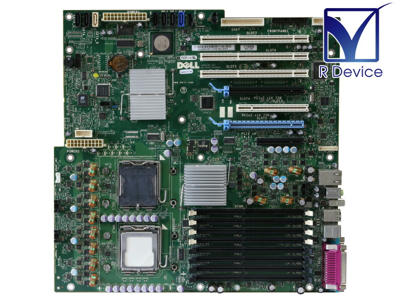 0RW199 DELL Precision T7400用 母ちゃんゲーム盤 Intel 5400 Chipset/LGA771 *2【中古】