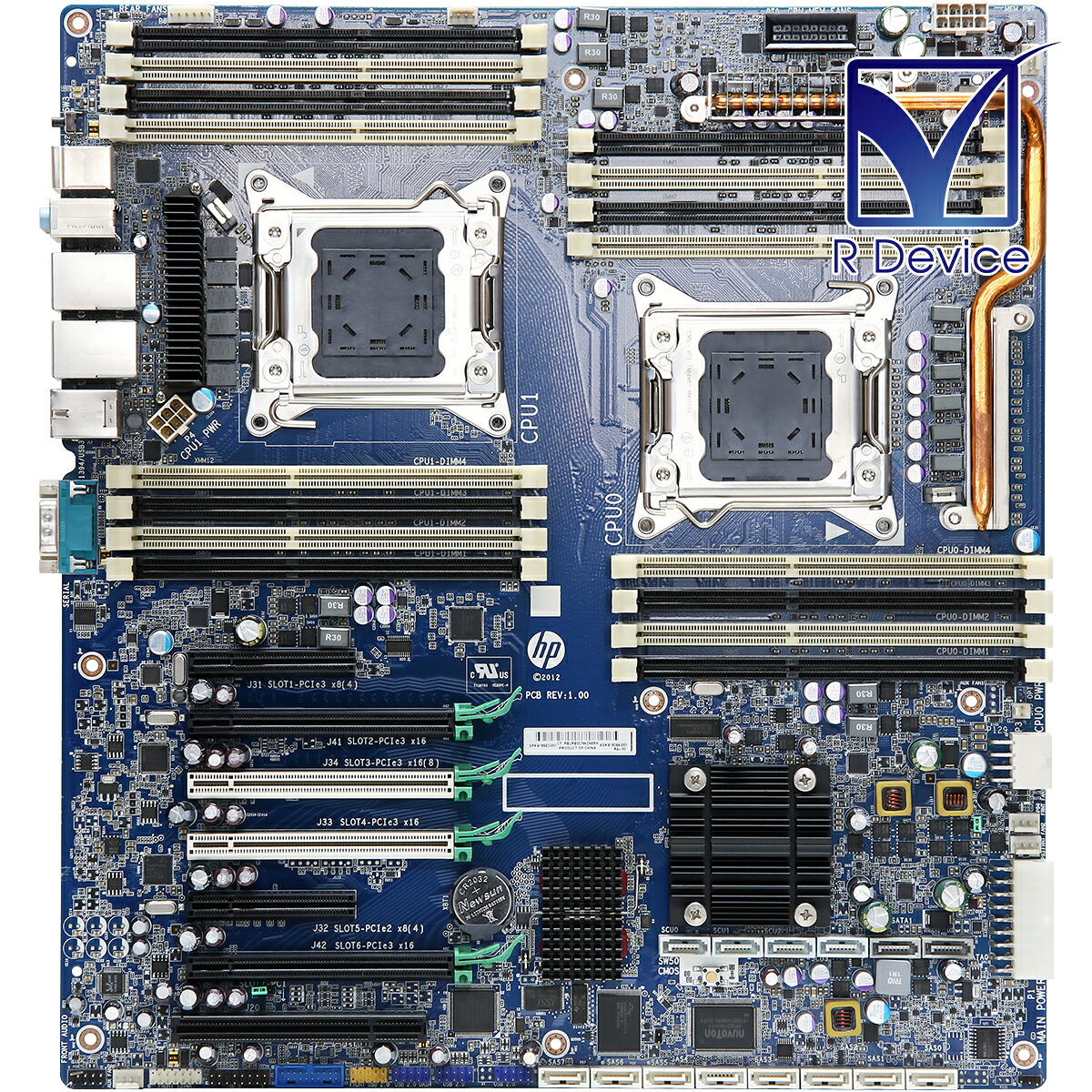 619562-001 Hewlett-Packard Company Z820 Workstation 等用 マザーボード Intel C602 Chipset/LGA2011 *2【中古マザーボード】｜アールデバイス