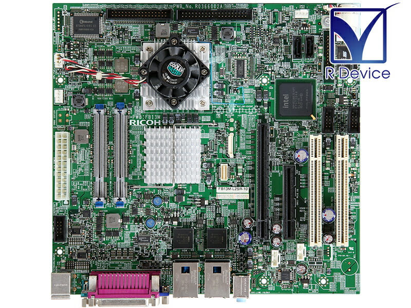 FB13M-L2SR Ricoh Company 組込備品用 母ちゃんゲーム盤 Intel 945GME Chipset/Socket 478/Celeron M Processor 440【中古母ちゃんゲーム盤】