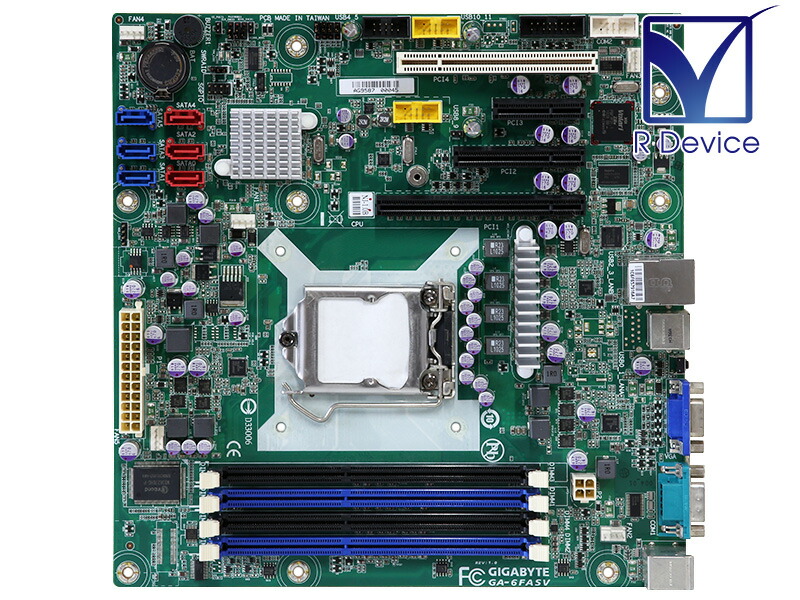 GA-6FASV Rev 1.0 GIGA-BYTE Technology サーヴァー用 母ちゃんゲーム盤 Intel 3420 Chipset/LGA1156【中古母ちゃんゲーム盤】
