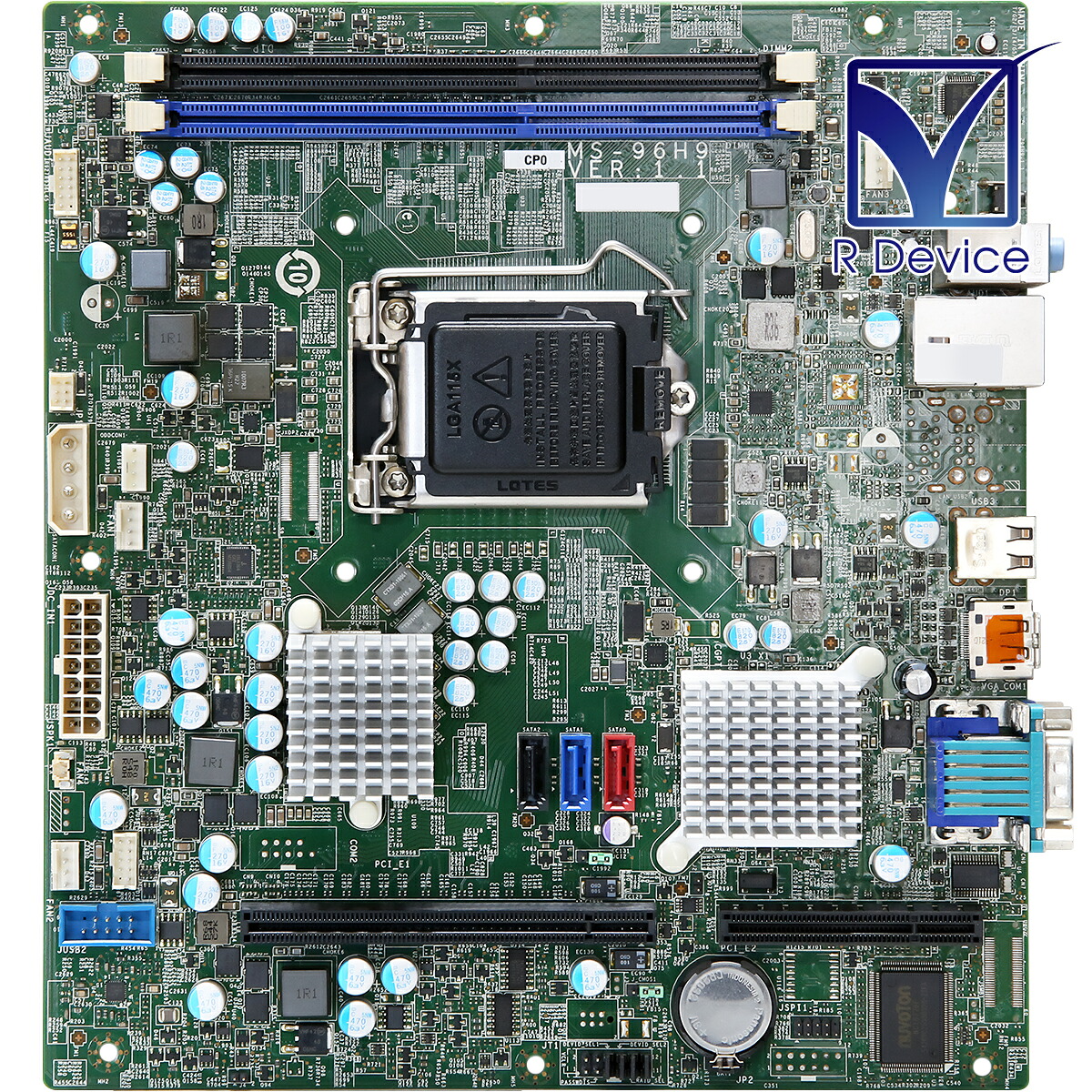 Micro-Star International MS-96H9 Ver 1.1 Intel C206 Chipset/LGA1155 NEC Corporation Express5800/53SC 等用 母ちゃんゲーム盤【中古母ちゃんゲーム盤】
