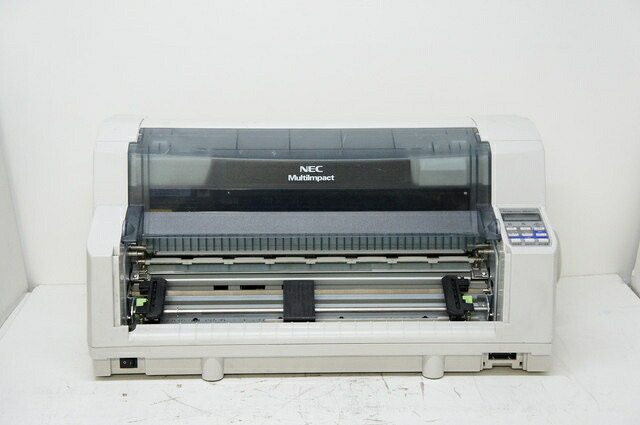 MultiImpact 700JX3N NEC 一点印刷人 単票質問用紙御引き回し付 【中古】