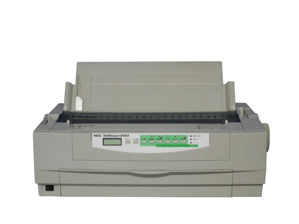 NEC MultiImpact 201MA (PR-D201MA) ドットプリンタ 単票用紙ガイド付【中古】｜アールデバイス