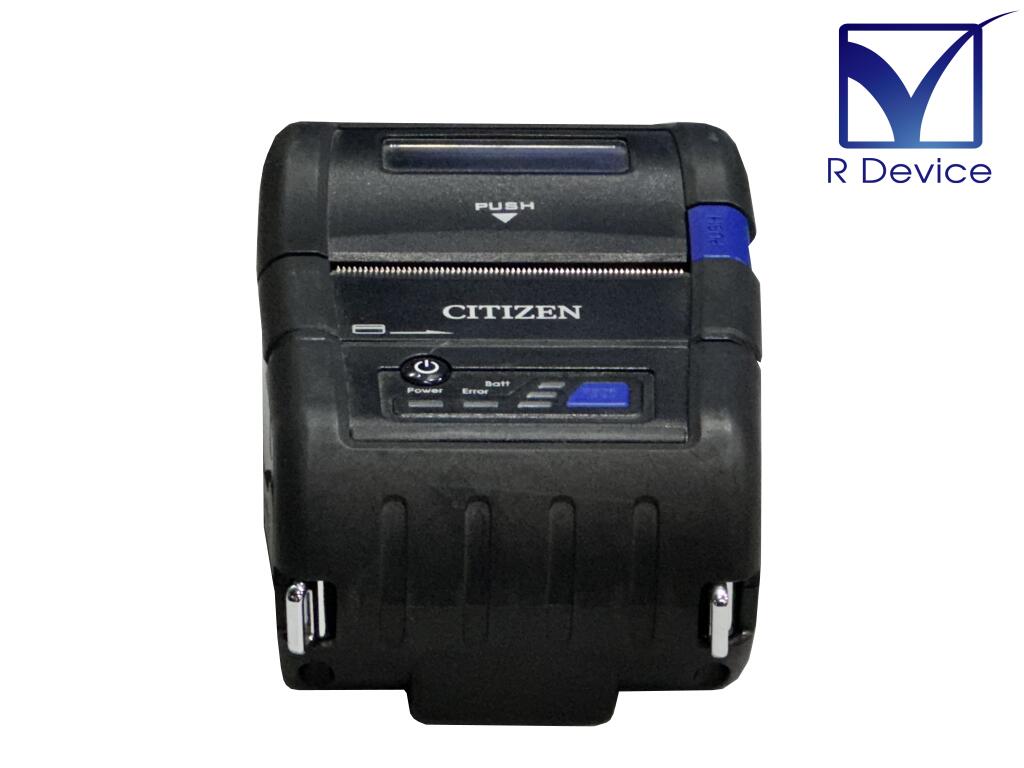 CITIZEN シチズン CMP-20II 58mm幅 小型サーマルプリンタ オートカッター Bluetooth対応 本体/バッテリーのみ【中古】｜アールデバイス