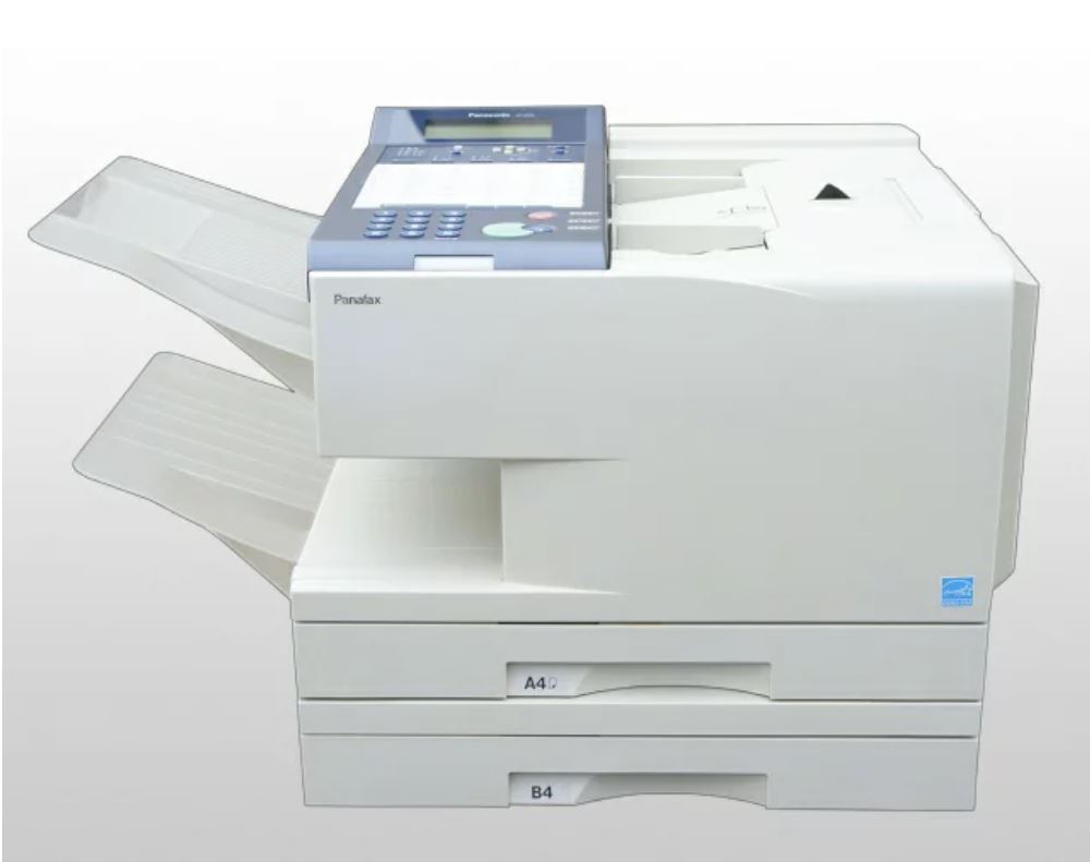 Panafax UF-A600 パナソニック A3送受信相応うモノクロFAX 伝達ルート増設社会的単位付き添い人【中古】