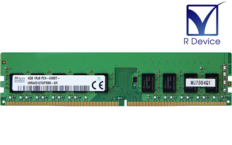 GQ-MJ7004Q1 日立製作所 4GB 記憶装置ゲーム盤 DDR4 2400 DIMM SK hynix HMA451U7AFR8N-UH【中古記憶装置】