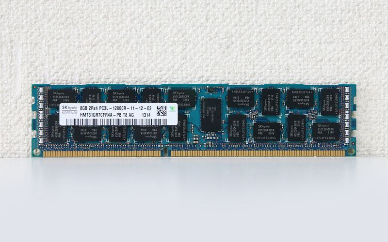 HMT31GR7CFR4A-PB SK hynix 8GB DDR3-1600 PC3L-12800R Registered ECC 1.35V 240pin【中古】