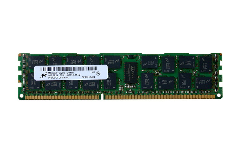 MT36KSF1G72PZ-1G4M1FI Micron Technology 8GB マイコン3-10600R DDR3-1333 ECC Registered 1.35V 240pin【中古】