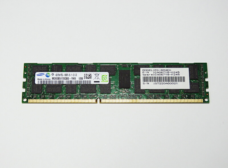 PG-RM4EG 富士通 4GB DDR3 1333 Reg DIMM 240pin SAMSUNG M393B5170GB0【中古】