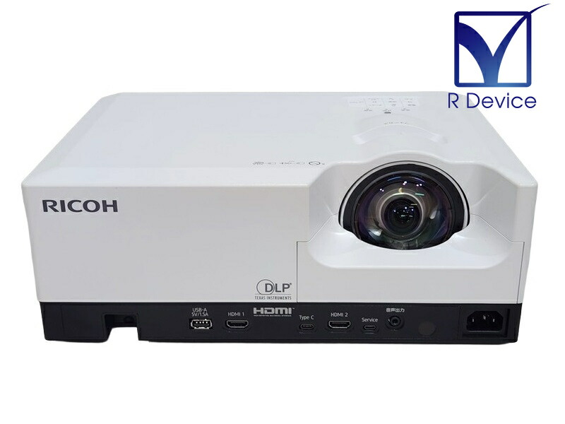 RICOH 4,100lm DLP方式 プロジェクタ☆リモコン付き☆WX5461 RICOH 4,100lm DLP方式 プロジェクタ☆リモコン付き☆WX5461 ビジネス