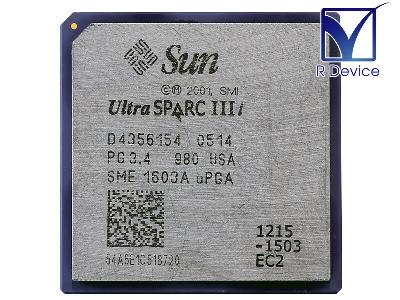 Vintage Ultra Sparc III Sun Processeur CPU PG.2 14 GS1 USA