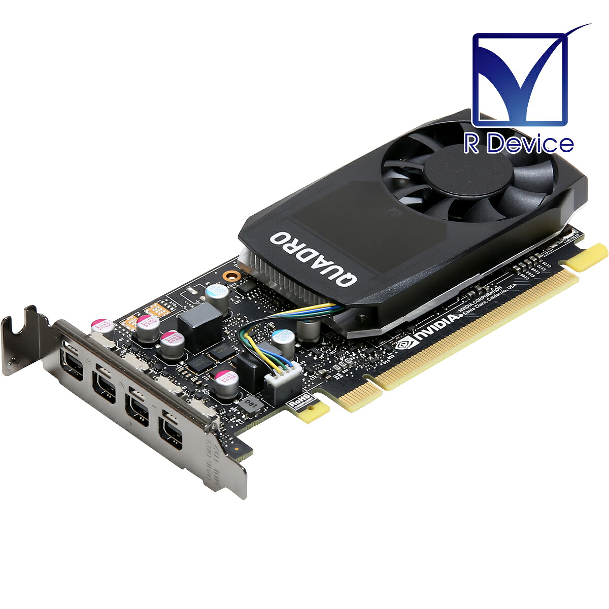 Dell Quadro P620 2.0GB Mini DisplayPort *4 PCI Express 3.0 x16 Low-Profile 0KN802【中古グラフィックゲーム盤】