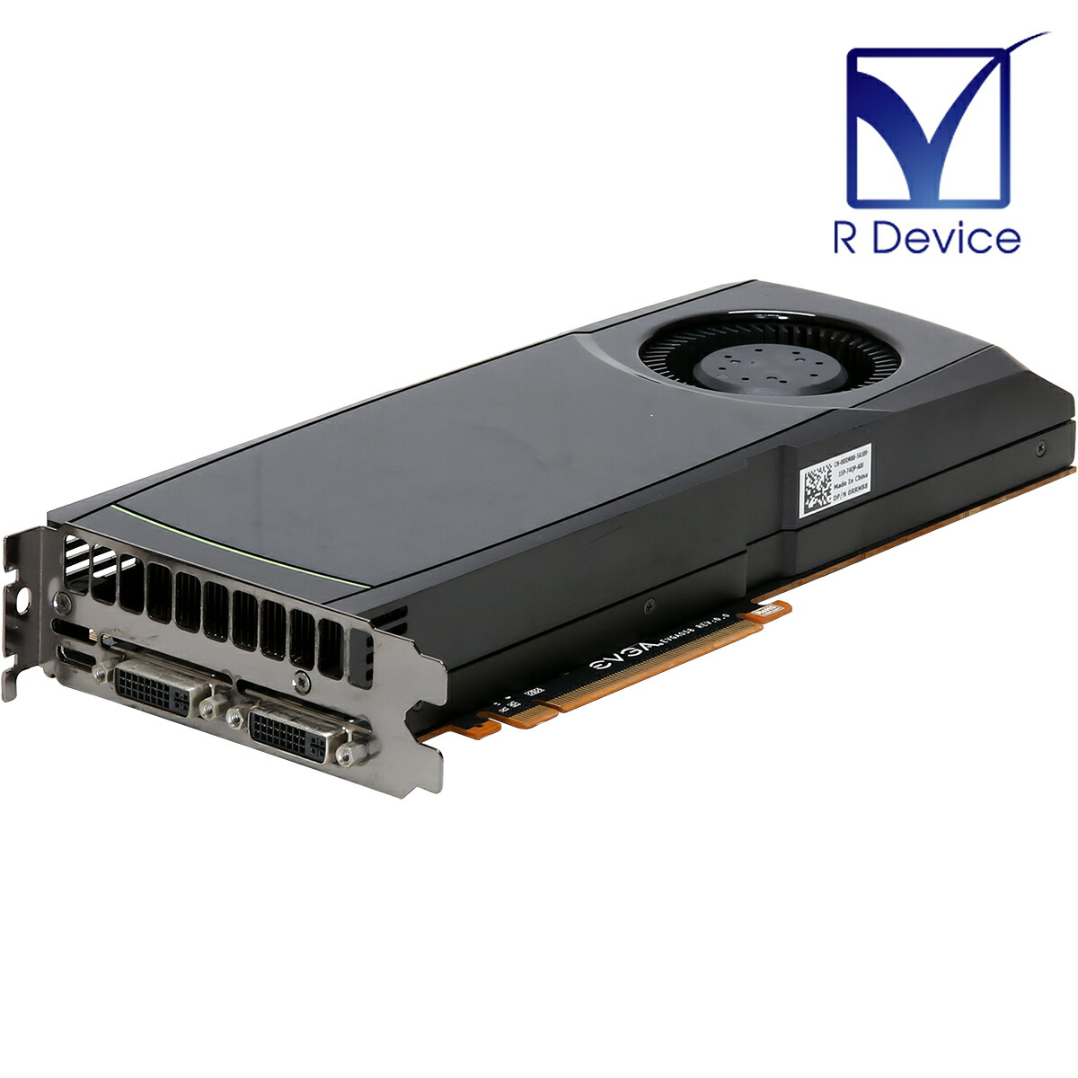Dell GeForce GTX 580 1.5GB mini-HDMI/Dual-Link DVI-I *2 PCI Express x16 0RRM88【中古グラフィックボード】