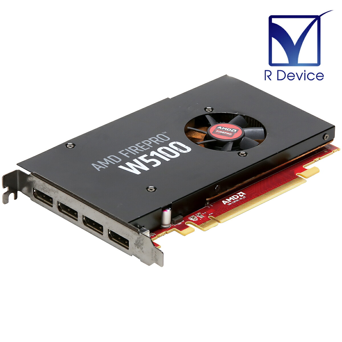 Dell FirePro W5100 4.0GB DisplayPort *4 PCI Express x16 0W2C47【中古グラフィックゲーム盤】