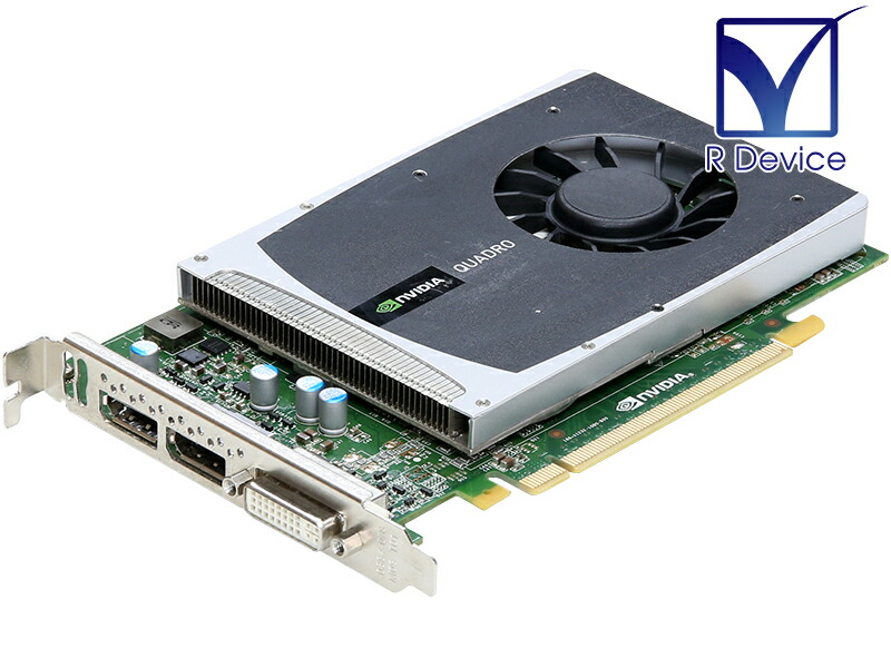 NVIDIA Corporation Quadro 2000 1024MB DisplayPort *2/Dual-Link DVI-I PCI Express 1.1 x16 900-51232【中古グラフィックゲーム盤】