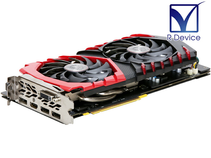Micro-Star International GeForce GTX 1060 6.0GB Dual-Link DVI-D/HDMI/DisplayPort *3 PCI Express 3.0 x16 GTX 1060 GAMING X 6G【中古グラフィックボード】画像