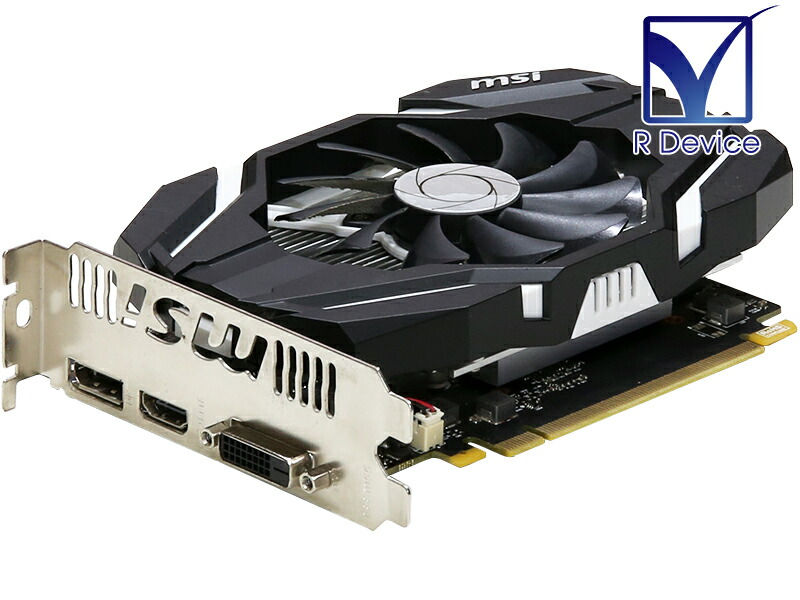 Micro-Star International GeForce GTX 1050 2048MB DisplayPort/HDMI/Dual-Link DVI-D PCI Express 3.0 x16 GeForce GTX 1050 2G【中古グラフィックボード】画像