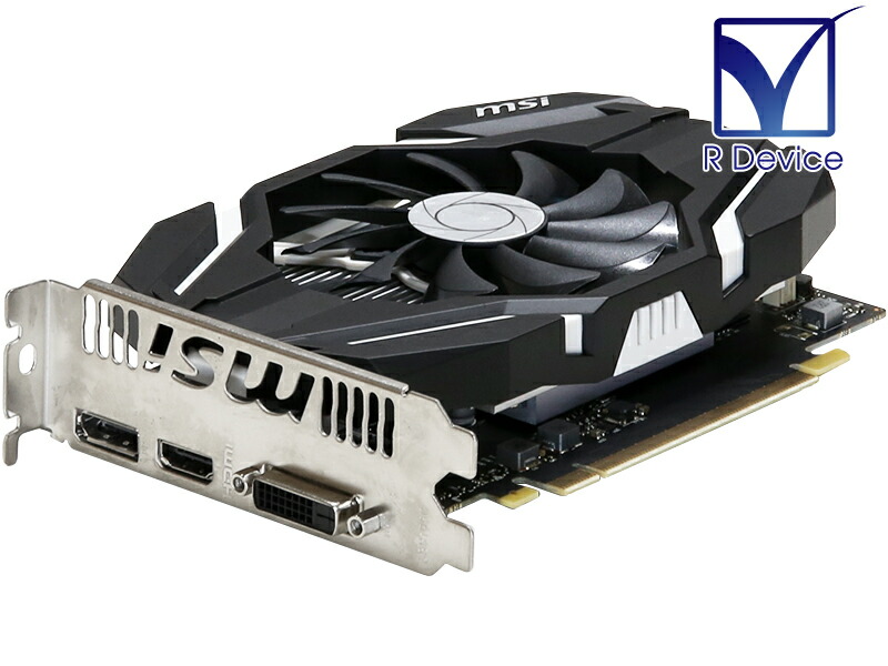 Micro-Star International GeForce GTX 1050 Ti 4096MB DisplayPort/HDMI/Dual-Link DVI-D GeForce GTX 1050 Ti 4G OCV1【中古グラフィックボード】画像
