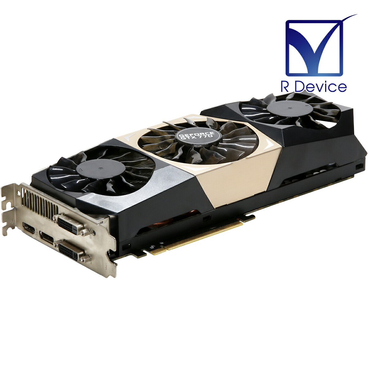 Palit Microsystems GeForce GTX 770 4.0GB DisplayPort/HDMI/DVI-D/DVI-I PCI Express 3.0 x16 NE5X770010G2-1041J【中古グラフィックボード】