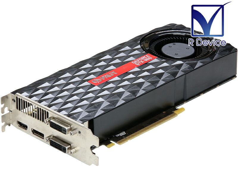 Palit Microsystems GeForce GTX 960 2048MB HDMI/DisplayPort/DVI-D/DVI-I PCI Express 3.0 x16 NE5X96001041-2061F【中古グラフィックボード】