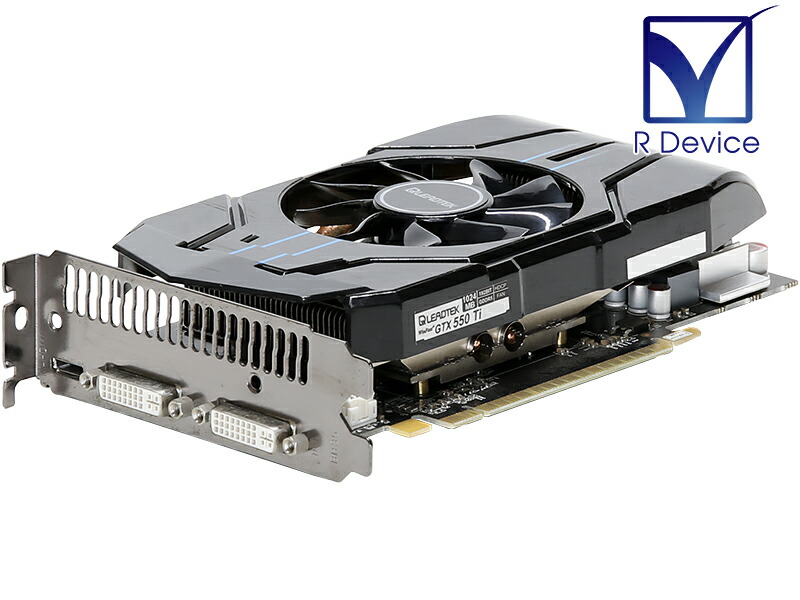 Leadtek Research GeForce GTX 550 Ti 1024MB Dual-Link DVI-I *2/mini-HDMI PCI Express 3.0 x16 WinFast GTX550 Ti【中古グラフィックボード】