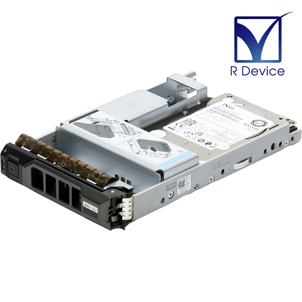01W7HC Dell 600.0GB 2.5インチ/Serial Attached SCSI/15000rpm 東芝デバイス&ストレージ AL14SX AL14SXB60ENY 3.5インチマウンタ付属【中古ハードディスク】