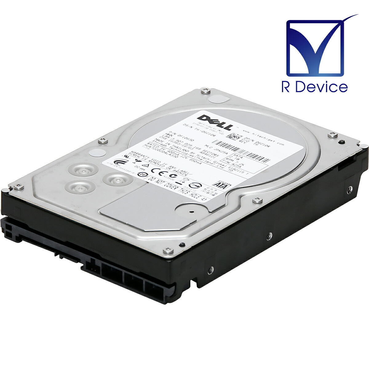 06C10R Dell 2.0結核症 3.5in/Serial ATA/7200rpm HGST Ultrastar A7K2000 HUA722020ALA330【中古固定ディスク】