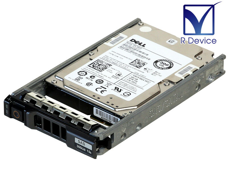 081N2C Dell 300GB 2.5インチ Serial Attached SCSI 15000rpm Seagate Technology Savvio 15K.3 ST9300453SS マウンタ付属