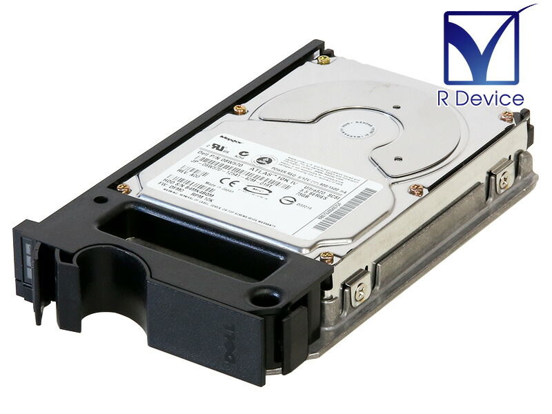 08W570 Dell 73GB 3.5インチ/Ultra 320 SCSI SCA-2 80-Pin/10000rpm Maxtor Corporation Atlas 10K IV 8B073J0【中古ハードディスク】