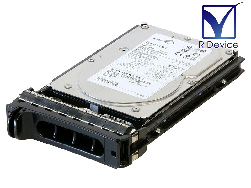 0C5609 Dell 73GB 3.5インチ/Ultra 320 SCSI SCA 80-Pin/10000rpm Seagate Technology Cheetah 10K.7 ST373207LC マウンタ付属【中古ハードディスク】｜アールデバイス
