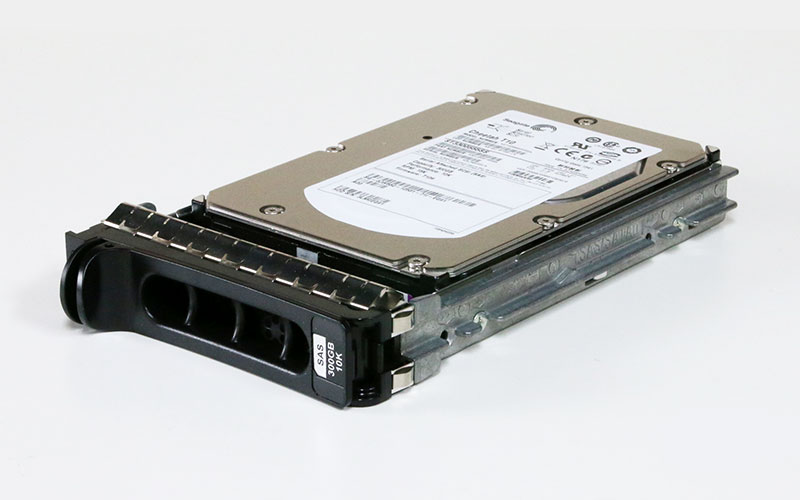 0JW552 DELL 300GB 3.5インチ/SAS/10000rpm Seagate Cheetah T10 ST3300555SS マウンタ付き【中古】