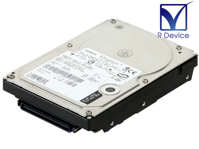 0M4981 Dell 36GB 3.5インチ/Ultra 320 SCSI SCA 80-Pin/10000rpm HGST Ultrastar 146Z10 IC35L036UCDY10-0【中古ハードディスク】