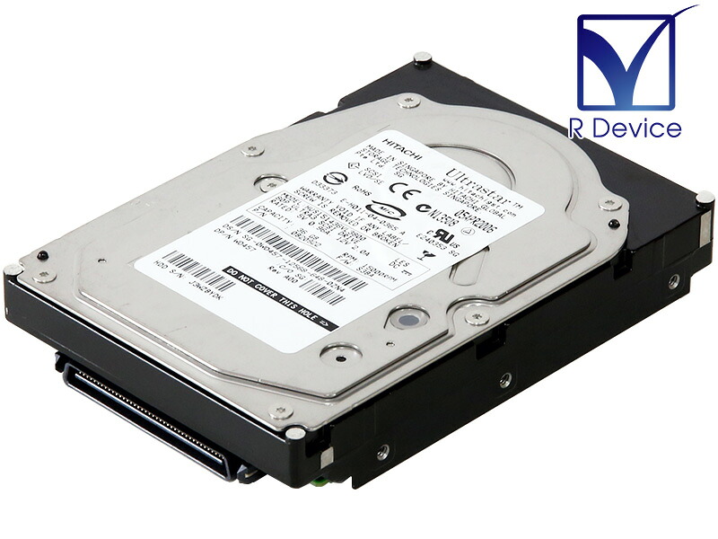 0WD457 Dell 36GB 3.5インチ/Ultra 320 SCSI SCA 80-Pin/15000rpm HGST Ultrastar 15K147 HUS151436VL3800【中古ハードディスク】|アールデバイス