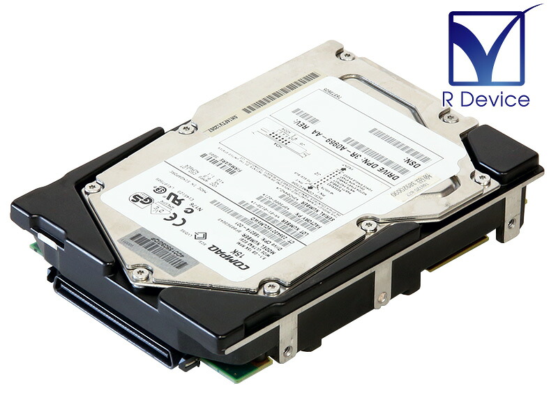 188014-001 Compaq Computer 9.1GB 3.5in/Wide Ultra 3 SCSI SCA 80-Pin/15000rpm BF00963643【中古固定ディスク】