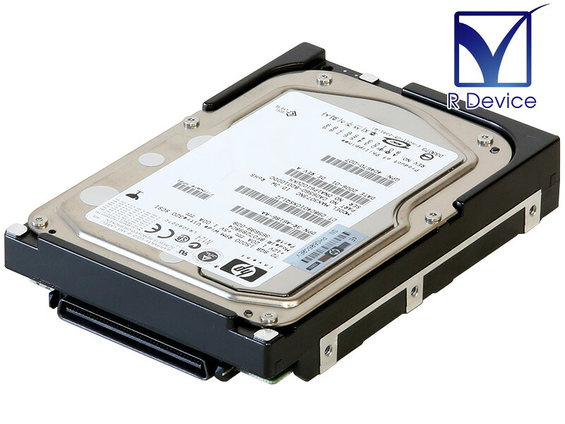 365699-008 Hewlett-Packard 72.8GB 3.5インチ/Ultra320 SCSI SCA 80-Pin/15000rpm 富士通 MAX3073NC【中古ハードディスク】