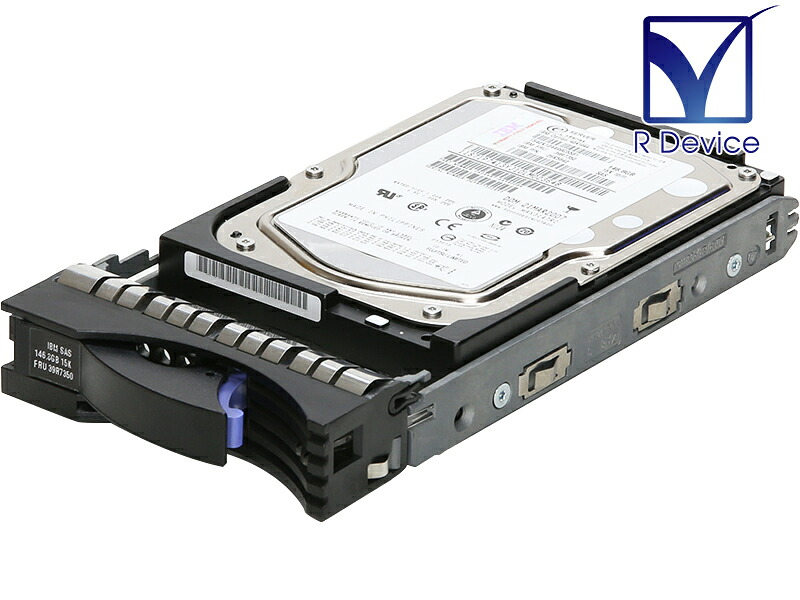 39R7350 IBM Corporation 146.8GB 3.5インチ/Serial Attached SCSI/15000rpm Fujitsu MAX3147RC【中古ハードディスク】｜アールデバイス