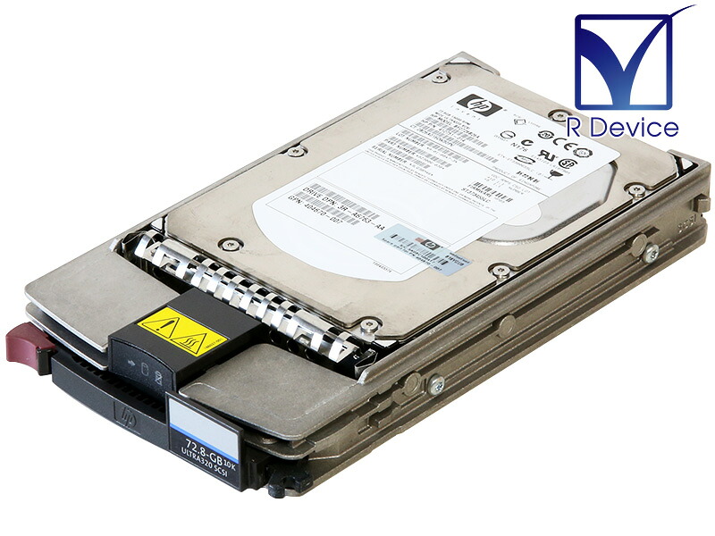 412751-014 HP 72.8GB 3.5インチ/Ultra 320 SCSI SCA 80-Pin/15000rpm Seagate Technology Cheetah 15K.5 ST373455LC マウンタ付属【中古ハードディスク】