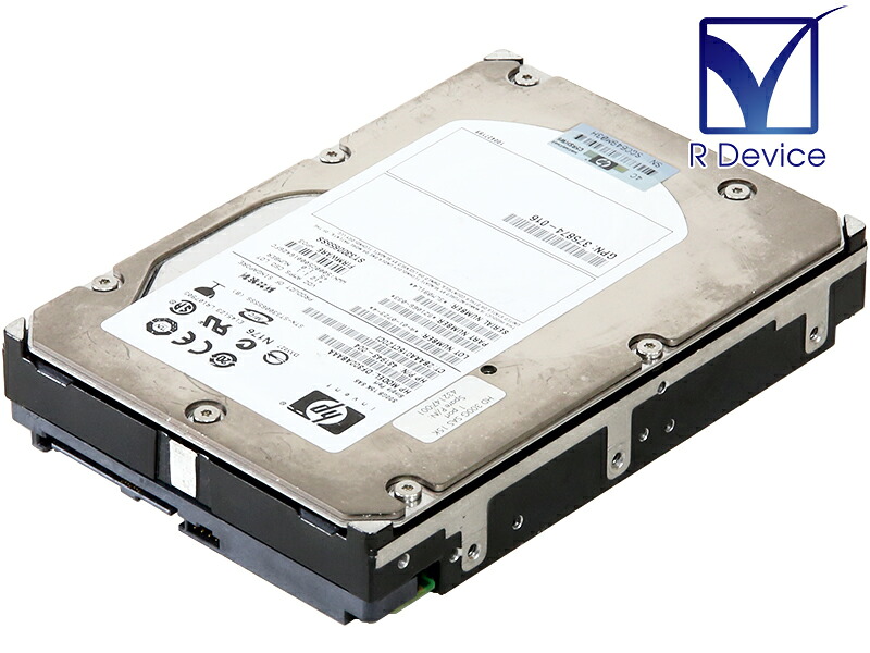 431943-004 Hewlett-Packard 300GB 3.5インチ/Serial Attached SCSI/15000rpm Seagate Technology Cheetah 15K.5 ST3300655SS【中古ハードディスク】