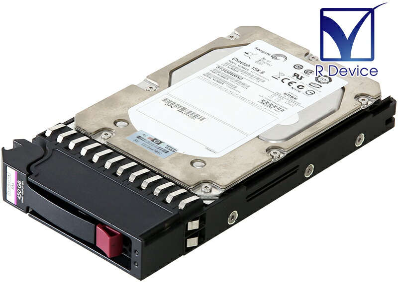 481273-001 Hewlett-Packard Company 450GB 3.5インチ Serial Attached SCSI  15000rpm Seagate Technology Cheetah 15K.6 ST3450856SS マウンタ付属 お洒落