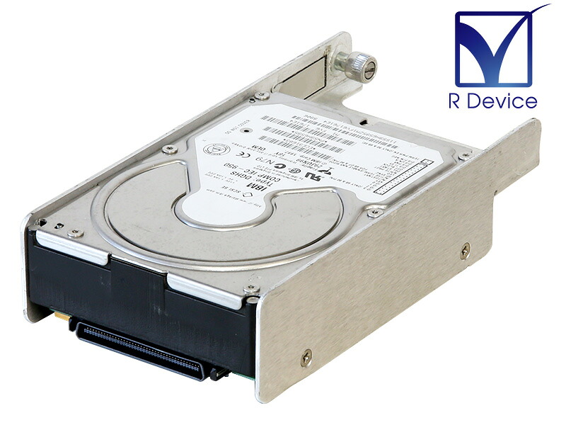 59H6595 IBM Corporation 18.2GB 3.5in/Ultra 160 SCSI SCA 80-Pin/7200rpm マウンタ属する【中古固定ディスク】