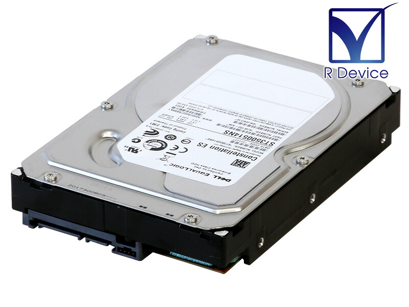 9JW152 Dell EqualLogic 500GB 3.5in/Serial ATA-300/7200rpm Seagate Technology LLC Constellation ES ST3500514NS【中古固定ディスク】