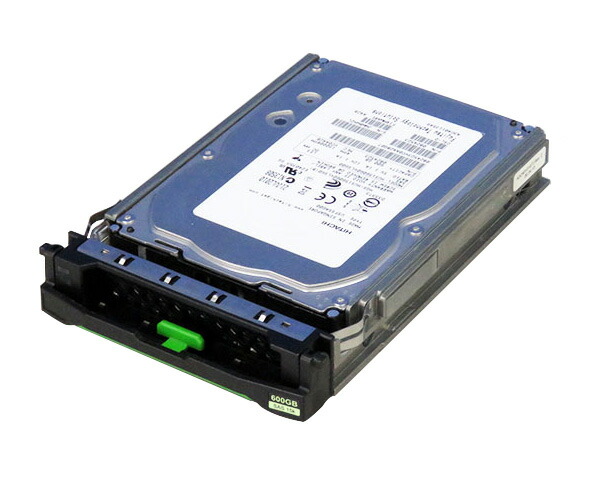 A3C40113549 富士通 600GB 3.5in/SAS/15000rpm 日立GST Ultrastar 15K600 HUS156060VLS600 マウンタ付き添い人【中古】