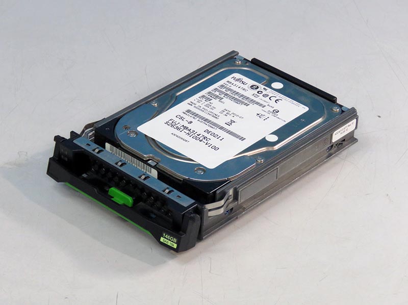 CA06778-B23700FS 富士通 147GB 3.5インチ/SAS/15000rpm MBA3 RC MBA3147RC マウンタ付き【中古】|アールデバイス