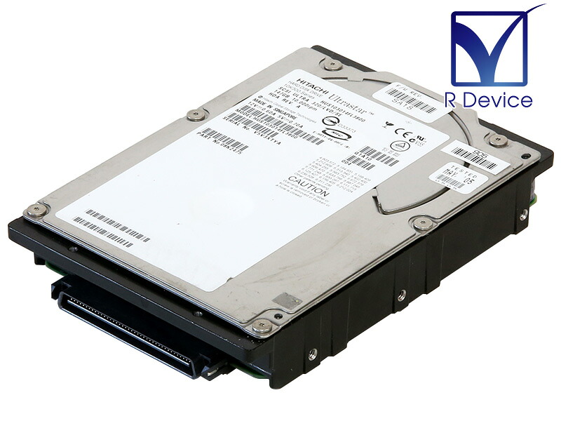 HUS103014FL3800 HGST 147GB 3.5インチ/Ultra320 SCSI SCA 80-Pin/10000rpm Ultrastar 10K300【中古ハードディスク】|アールデバイス