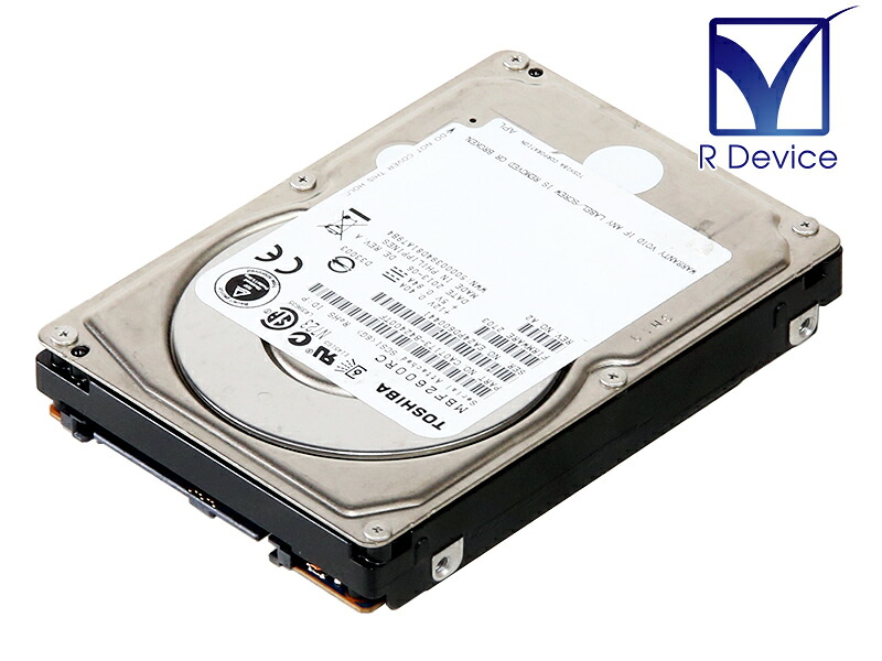 MBF2600RC 東芝 600GB 2.5インチ/Serial Attached SCSI/10025rpm Enterprise HDD【中古ハードディスク】|アールデバイス